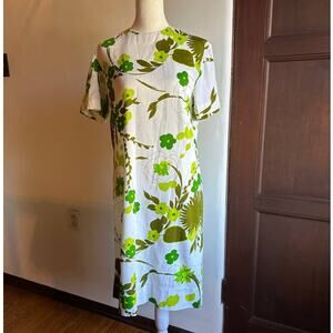 Vintage Handmade Shift Dress - US Size 10-12 - Mid Mod, Pool Dress, House Dress
